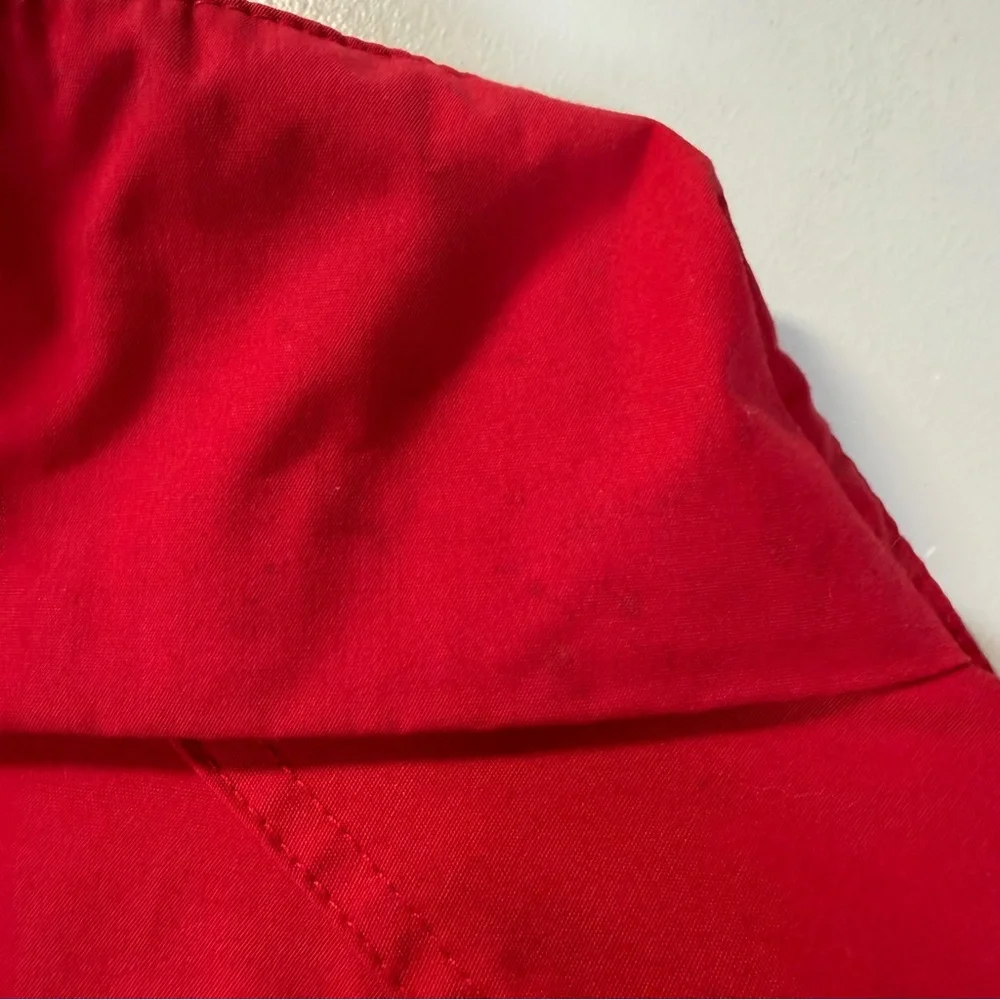 VTG Woolrich Womens Red Barn Coat Jacket Work Chore Lined Wool Made In USA‎ XL